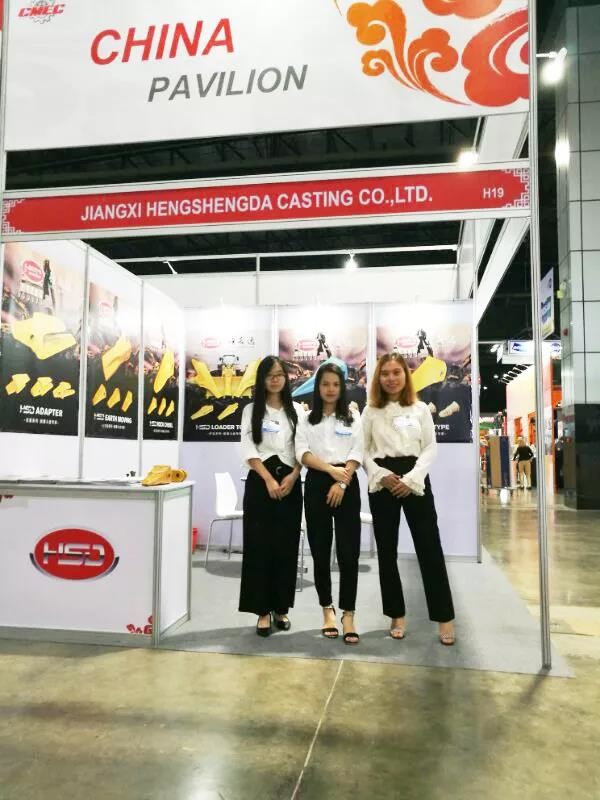 ultimo caso aziendale circa Settembre 2018 mostra internazionale del macchinario di costruzione di ASEAN della Tailandia