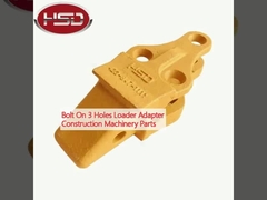 Bolt On 3 Holes Loader Adapter Parti di macchine da costruzione