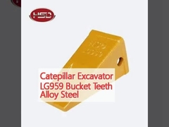 Catepillar Excavator LG959 Denti a secchio in acciaio legato