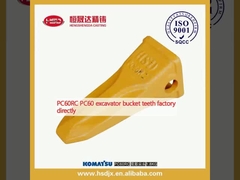 PC60RC PC60 fabbrica di denti a secchio per escavatori direttamente
