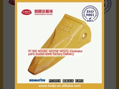 PC300 14151RC 14151SK 14151TL Parti di escavatore denti secchi Fabbrica Consegna