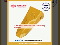 PC400-4 denti per secchi di escavatori per l'esportazione all'ingrosso