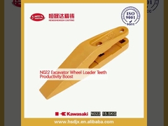 N022 Scavatori, caricatori di ruote, denti, aumento della produttività