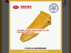 1U3202RC 1U3202 denti di secchio per E305 parti di secchio per escavatori