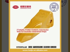 7T3402RC 7T3402 7T3402TL E325 denti a secchio per escavatori di forma fluida