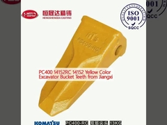 PC400 14152RC 14152 Denti da secchio per escavatori di colore giallo provenienti dal Jiangxi