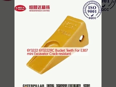 6Y3222 6Y3222RC Denti a secchio per mini escavatori E307 resistenti alle crepe