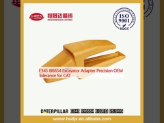 E345 6I6654 Precisione dell'adattatore dell'escavatore Tolleranza OEM per CAT
