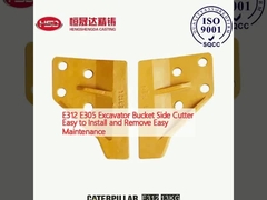 E312 E305 Tagliatore laterale del secchio dell'escavatore Facile da installare e rimuovere Facile manutenzione