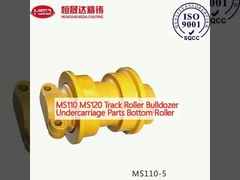 MS110 MS120 Bulldozer a rulli a rotaia Parti del carrozzone Rollo inferiore