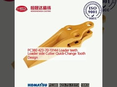PC380 423-70-13144 Denti di caricatore Disegno dei denti a cambio rapido