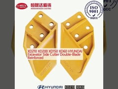 XD210 XD200 XD150 XD60 HYUNDAI Tuttatore laterale a doppia lama rinforzato