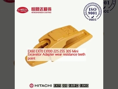 EX60 EX70 EX100 22S 25S 30S Mini Adapter per escavatori punto di resistenza all'usura dei denti