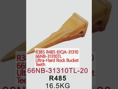R385 R485 61QA-31310 66NB-31310TL Denti a secchio di roccia ultra-duri