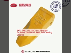 EX70 EX60 25S 25RC 021S TB00395 Escavatore Denti a secchio piatto Scavi auto-puliti