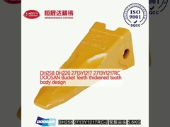 DH258 DH220 2713Y1217 2713Y1217RC DOOSAN denti a secchio design del corpo dentale ispessito