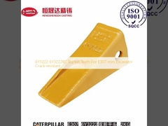 6Y3222 6Y3222RC Denti a secchio per mini escavatori E307 resistenti alle crepe