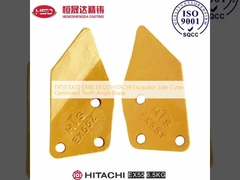 EX55 EX70 EX80 EX120 HITACHI Escavatore Tagliatore laterale Con lama ottimizzata per l'angolo dei denti