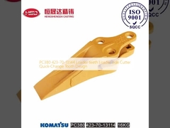 PC380 423-70-13144 Denti di caricatore Disegno dei denti a cambio rapido