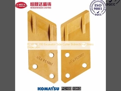 PC100 PC200 Tagliatore laterale di escavatore Dispersione bidirezionale dello stress