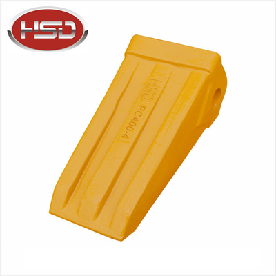 PC400-4 Scavatori Leghe di acciaio di ricambio Denti di secchio Giallo