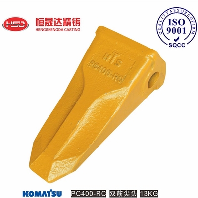 PC400 14152RC 14152 Denti da secchio per escavatori di colore giallo provenienti dal Jiangxi