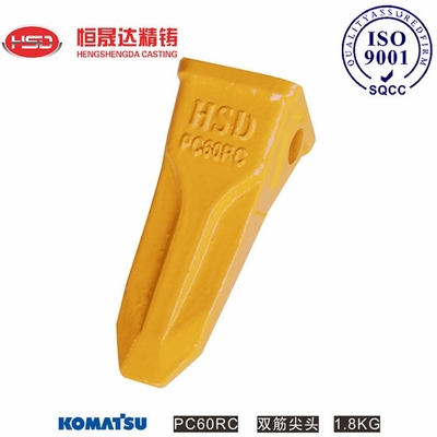 PC60RC PC60 PC60TL Denti di secchio per escavatori Acciaio legato di alta qualità