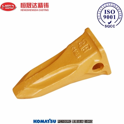 PC100RC PC100 Scavatore di roccia Denti di secchio Fusione di precisione