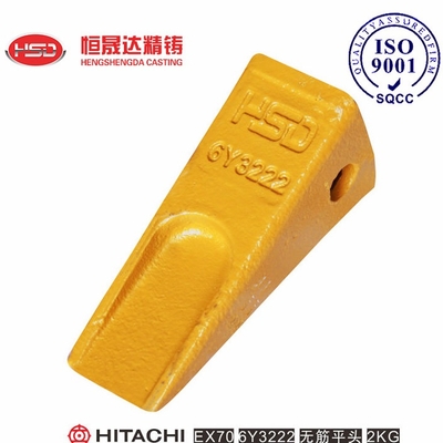EX70 EX60 25S 25RC 021S TB00395 Escavatore Denti a secchio piatto Scavi auto-puliti