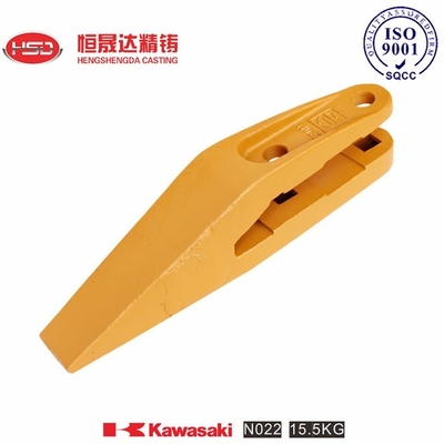 N022 Kawasaki escavatore caricatore denti zone di doppia durezza bordo duro base resistente