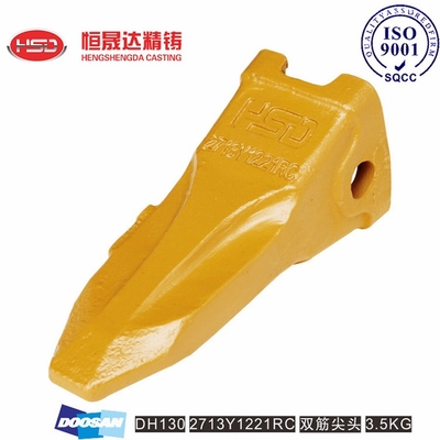 DH130 DH55 2713Y1221 18S Scavatore Denti di secchio Tripli temperati anti-frattura