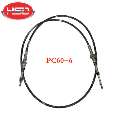Linea del motore del cavo di Spare Parts Throttle dell'escavatore PC60-6